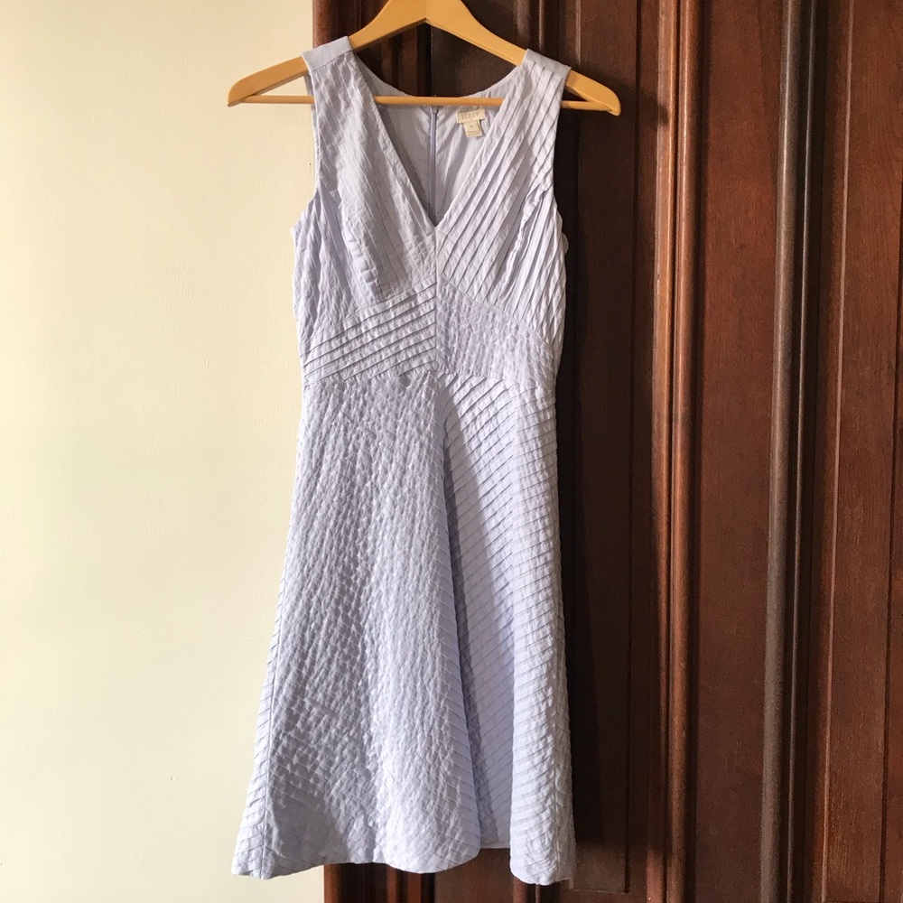 J. Crew Pleated Dress